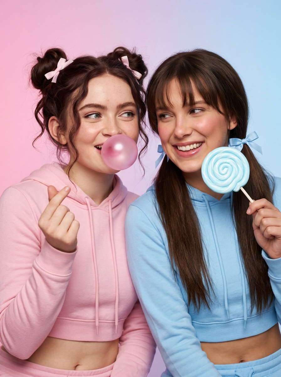 Sadie Sink 带来了飒爽,Millie Bobbie 带来了调皮, 图片 2