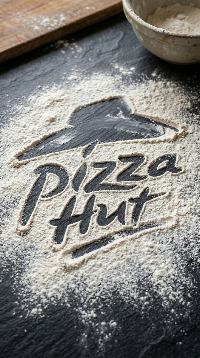 Logo Flour Dust Kitchen Surface, 图片 2