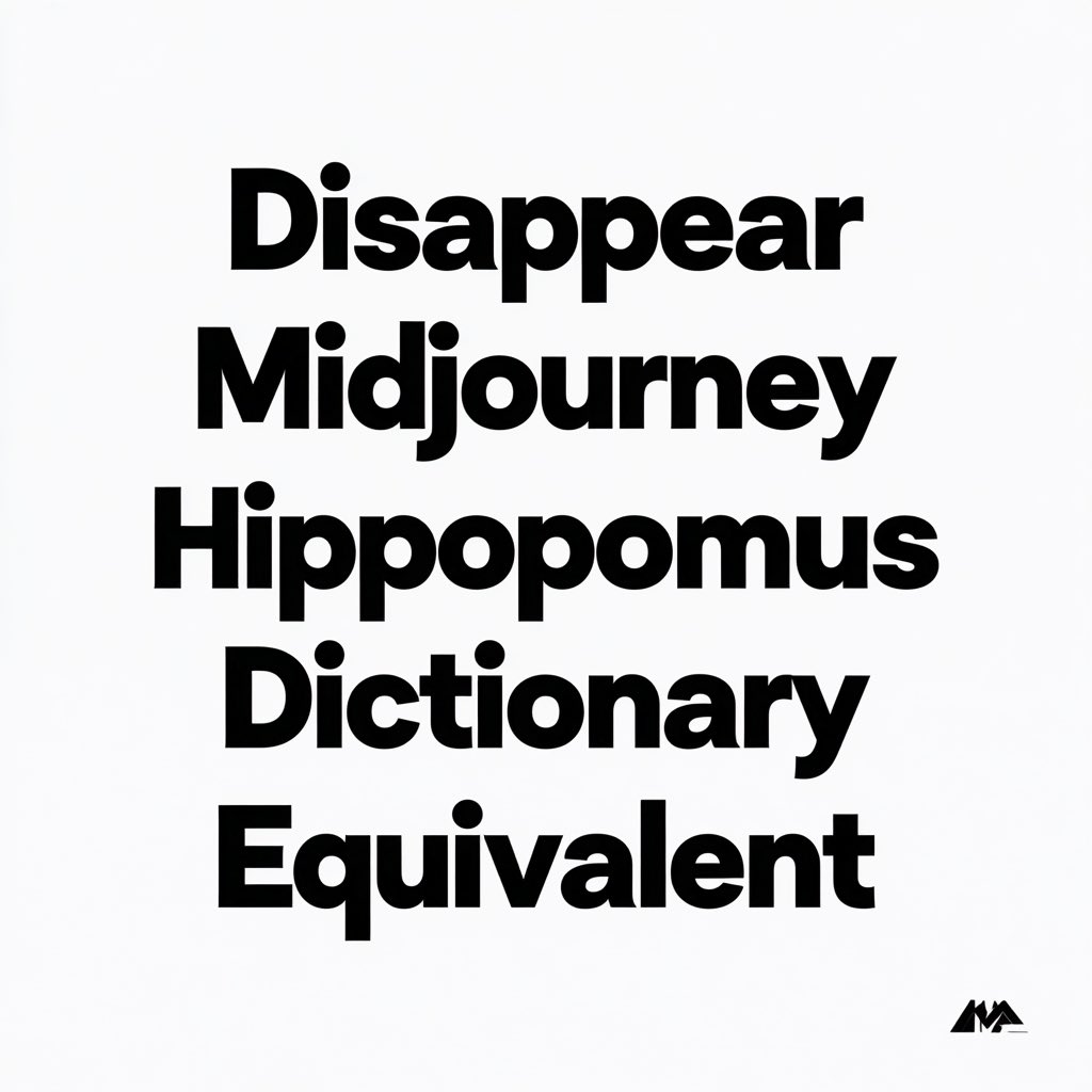 请求一个干净、具体、多样的单词列表(Disappear、Midjourney、Hippopomus、Dictionary、Equivalent…, 图片 1