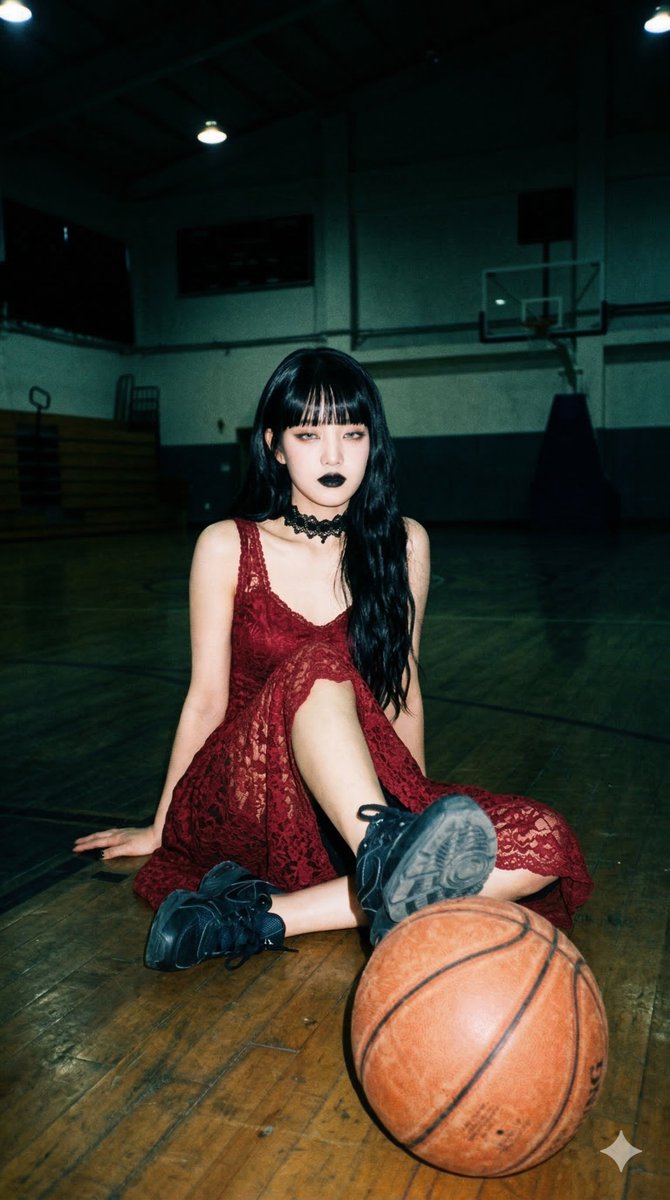 球场上的暗黑女王 🏀, 图片 1