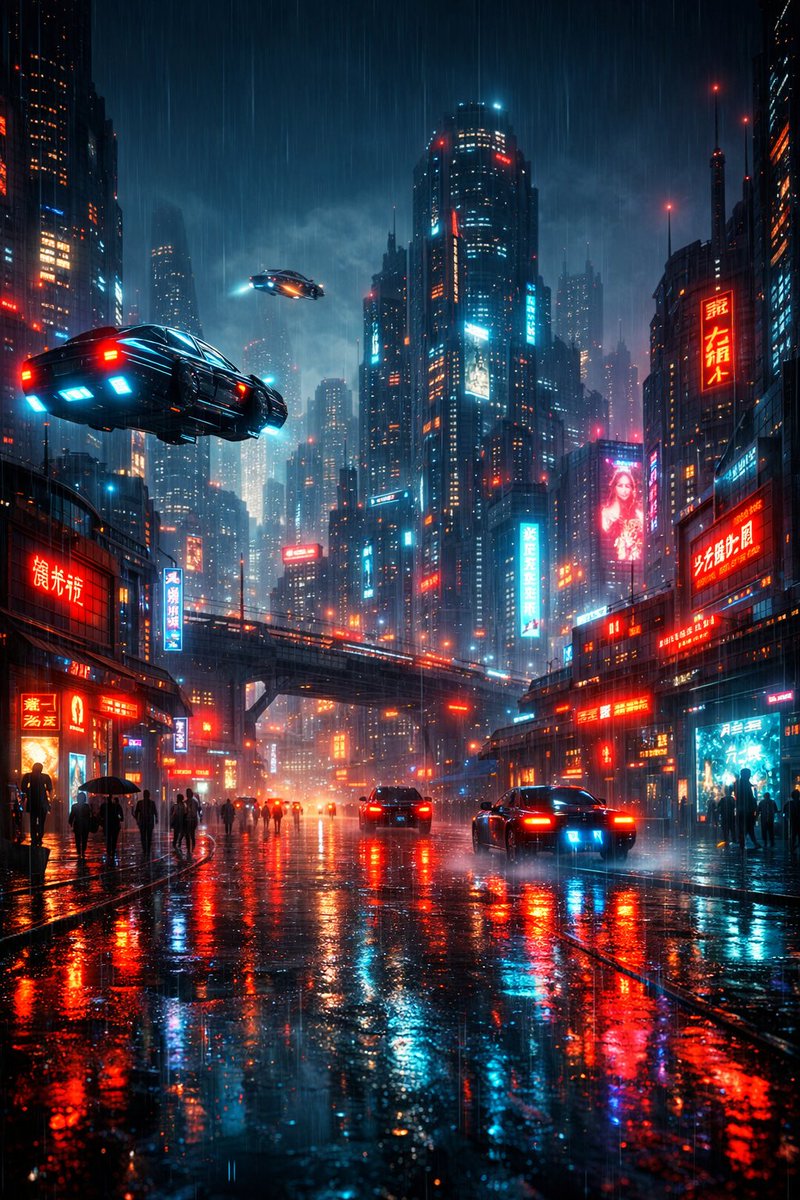 这个 AI 提示词可打造令人惊叹的电影级城市场景 🤯, 图片 1