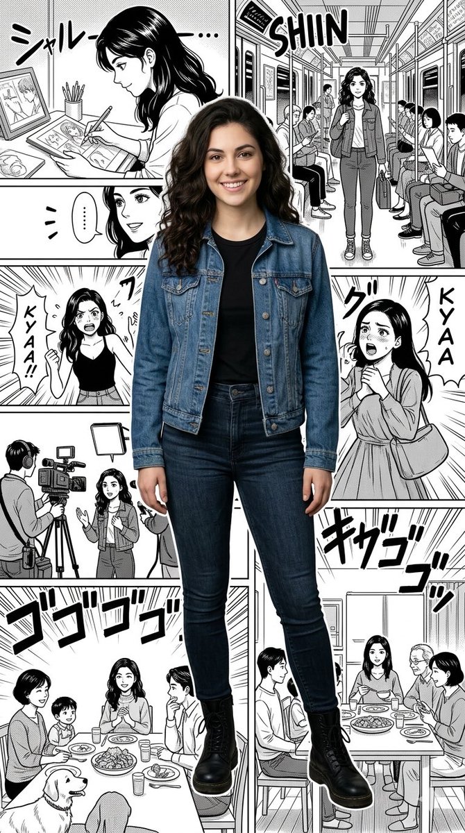 创作一幅编辑级漫画融合作品 —— 现代生活分镜, 图片 2