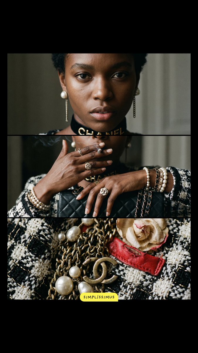 “Create a high-end, hyper-realistic editorial fashion triptych campaign…, 图片 2