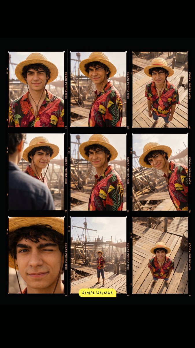 “创建一个高端电影感 3x3 接触印样（contact sheet）图像，设计成像高端时尚摄影的样片册。画面构图为一个 3×3 网格的电影接触…, 图片 2