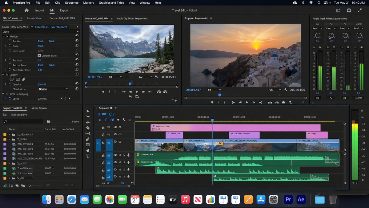 “生成一张 Adobe Premiere 的真实桌面截图” https://t.co/xOZd6BYsUz, 图片 1