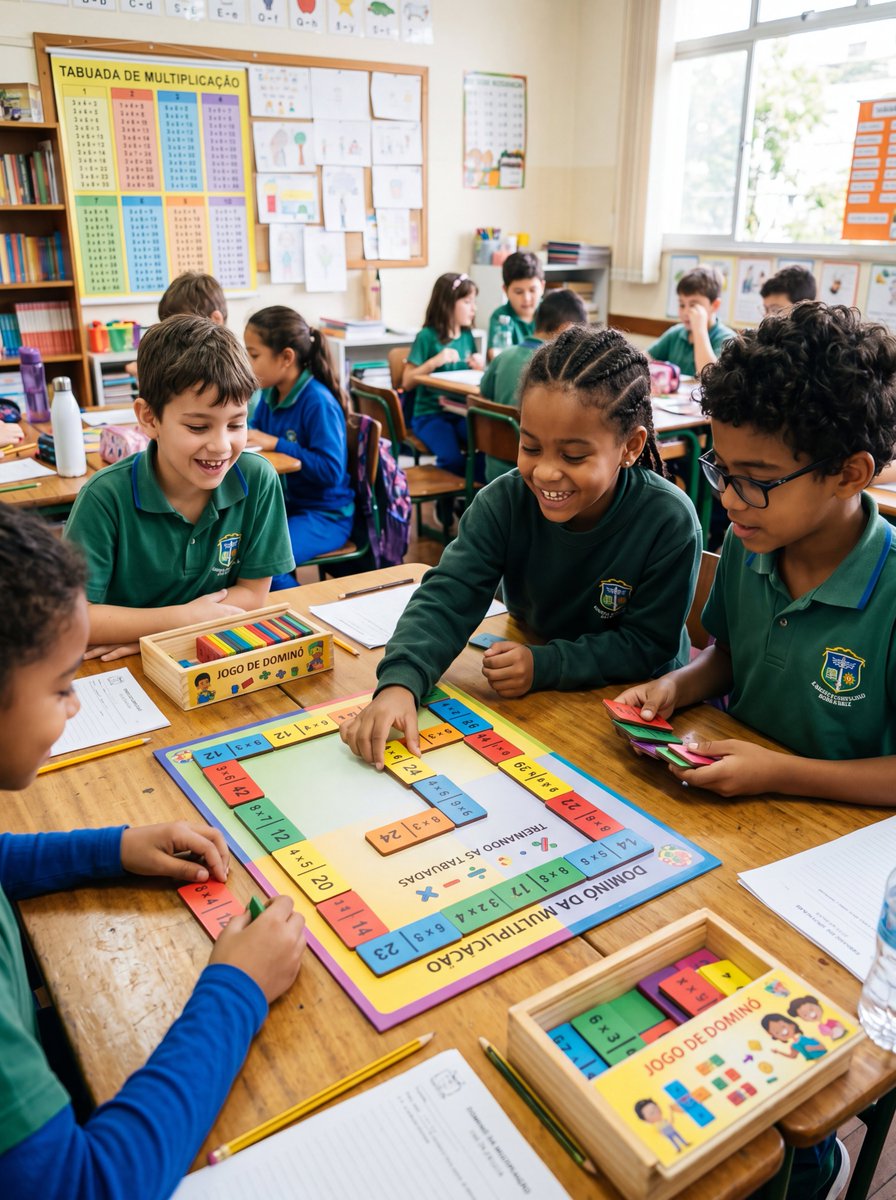 "Atividade de dominó, para treinar multiplicação.", 图片 2