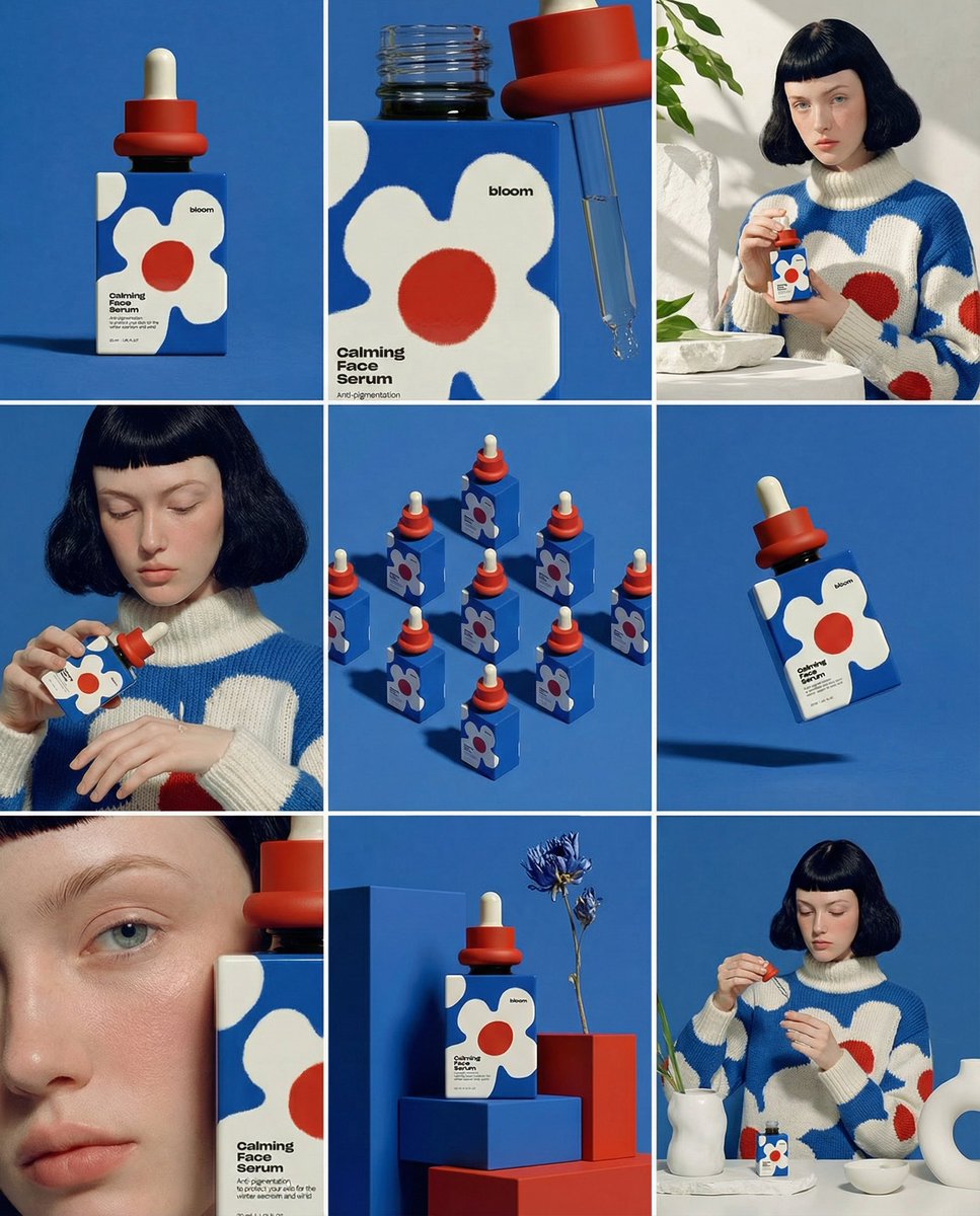 生成一张最终图片:一个干净的 3×3 分镜网格,由九个等大的画格组成,画幅比例为 4:5。, 图片 1