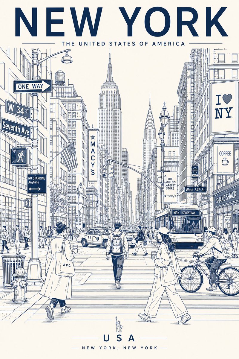 创作一张极简主义、超高分辨率的线条艺术风格东京旅游海报,将东京呈现为一个时尚的日常都市场景,而非明信片式的旅游景点。, 图片 1