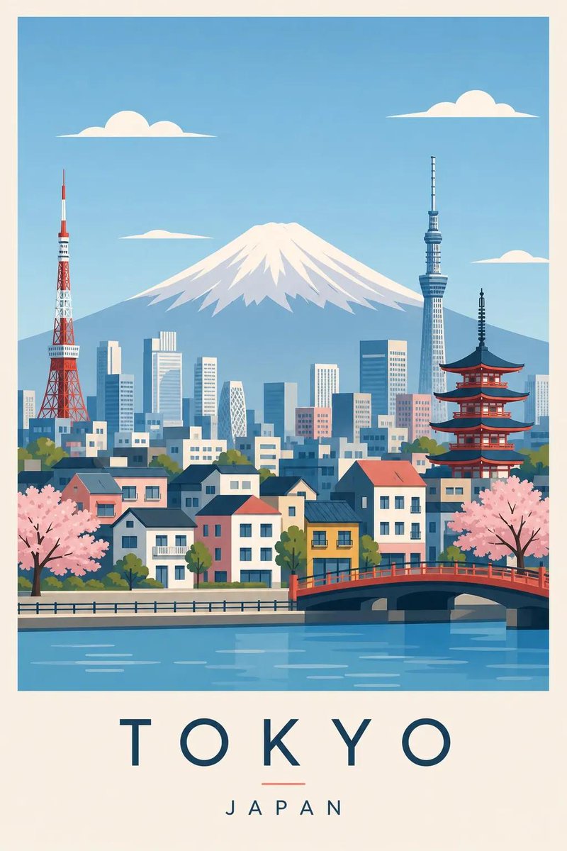 为 [DESTINATION] 创作一张高端编辑风格旅行海报插画。, 图片 4
