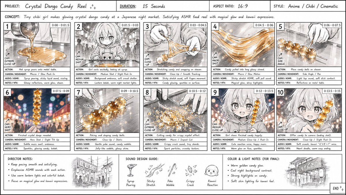 本视频的故事板表格,使用 GPT image 2 创建, 图片 1