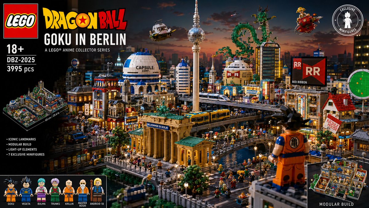 GPT Image 2.0 → LEGO 宇宙透视模型, 图片 4