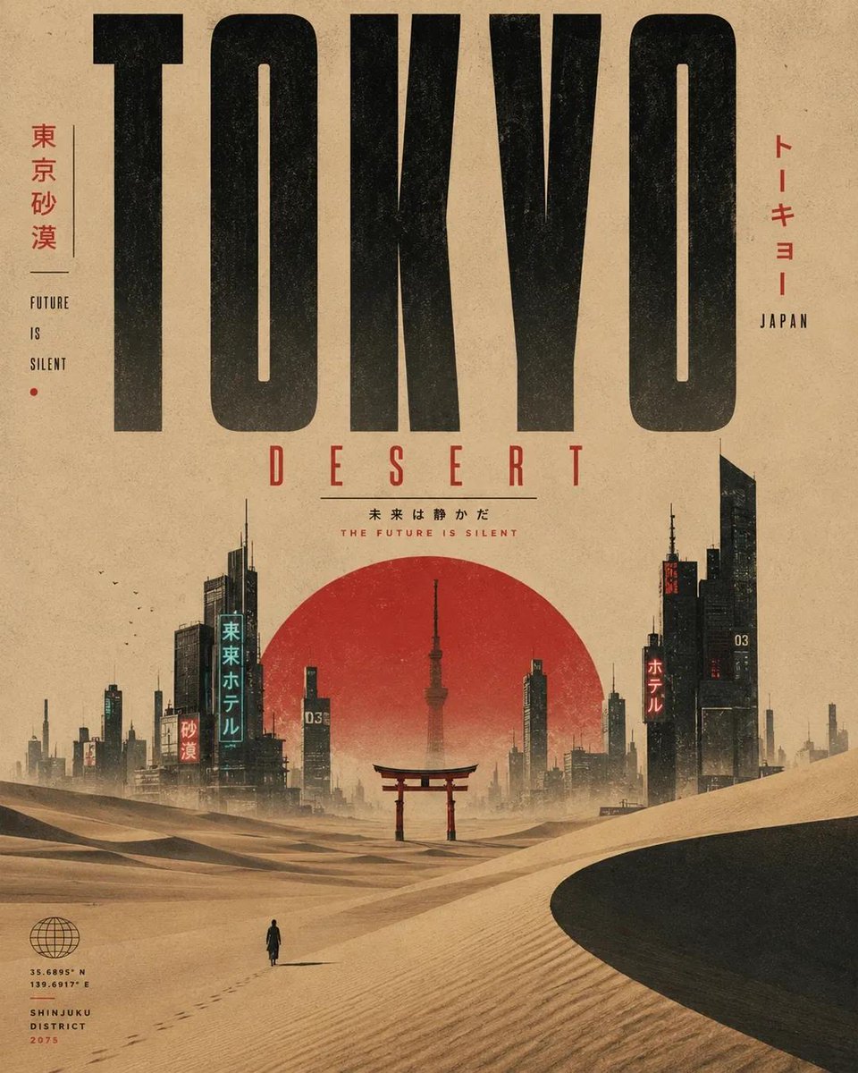 为 [LOCATION NAME] 创作一张电影级极简主义旅行海报。, 图片 2