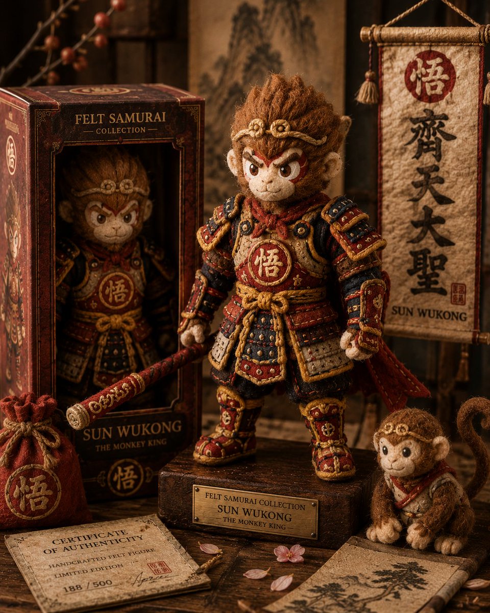 GPT Image 2.0 → 毛毡武士系列, 图片 1