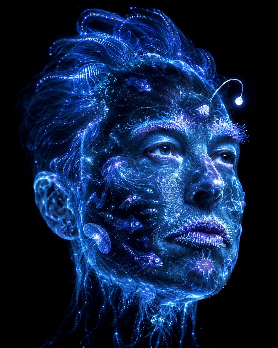 如果你由海洋最深处构成，会是什么样子？🌊🔦, 图片 1