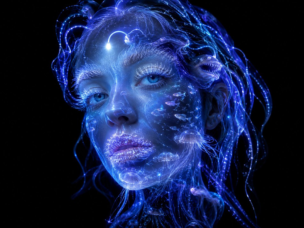 如果你由海洋最深处构成，会是什么样子？🌊🔦, 图片 3