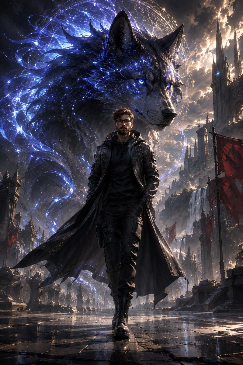 基于对“character name”的理解，生成一个独特且完整的世界观，包括场景风格、文化背景与空间设计。构图需具备史诗级规模与电影感镜头语…, 图片 2