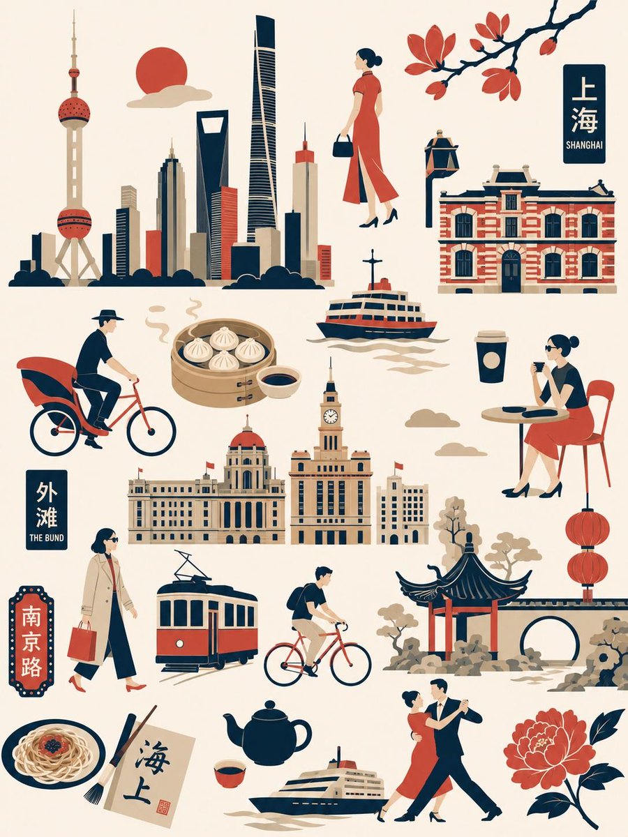 创建一幅精致的扁平矢量编辑图案插画，主题为[Melbourne]，以无缝的生活方式艺术拼贴形式构成，融合地标建筑、本地文化、度假场景和象征性的…, 图片 4