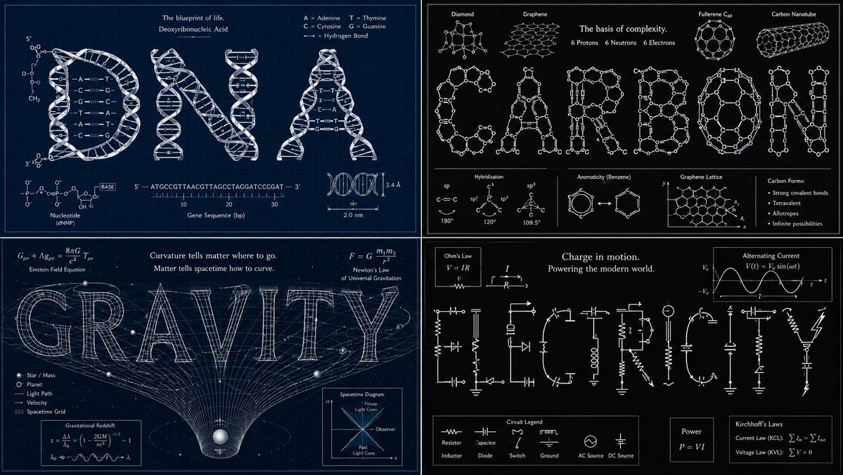 锚点：单词 "[SCIENTIFIC CONCEPT (e.g., CARBON / DNA / GRAVITY)]" :: 其中每个字母由与…, 图片 1