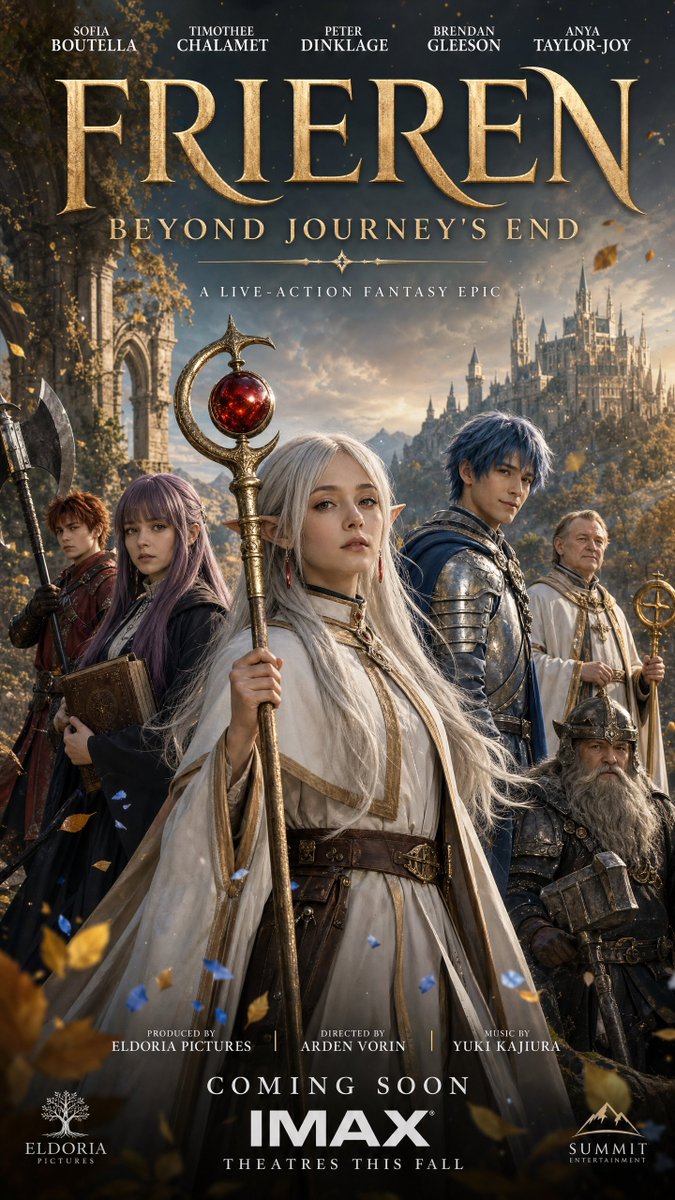 群像 / 主视觉 / IMAX 横幅 / 芙莉莲+费伦双人组。, 图片 1