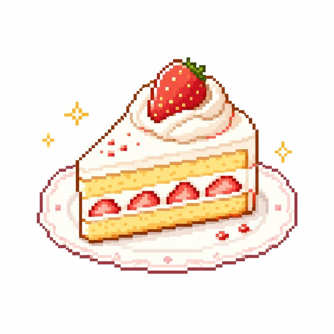 Create a cute and stylish pixel-art illustration based on the uploaded image in…