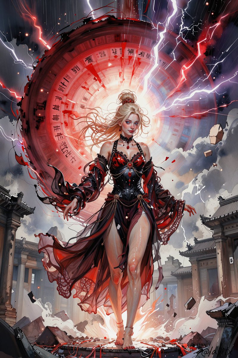 空灵水彩画,配以发光的层叠渲染、细腻的颗粒晕染、柔和晕开的颜料、雅致的墨线点缀、隐约的纸张纹理、如梦似幻的氛围扩散感,以及精致的高细节奇幻插画…, 图片 2