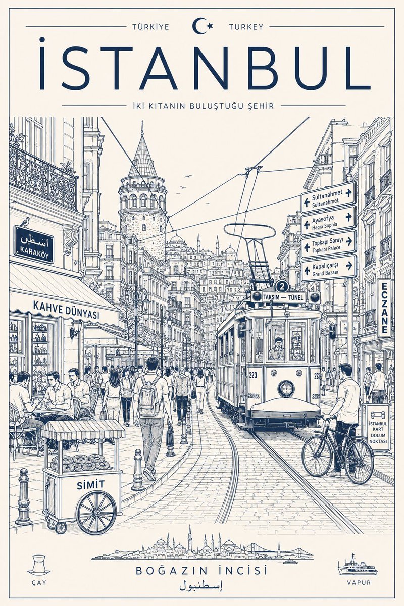 Create a minimalist ultra-detailed travel poster of [CITY / LOCATION] in a clea…