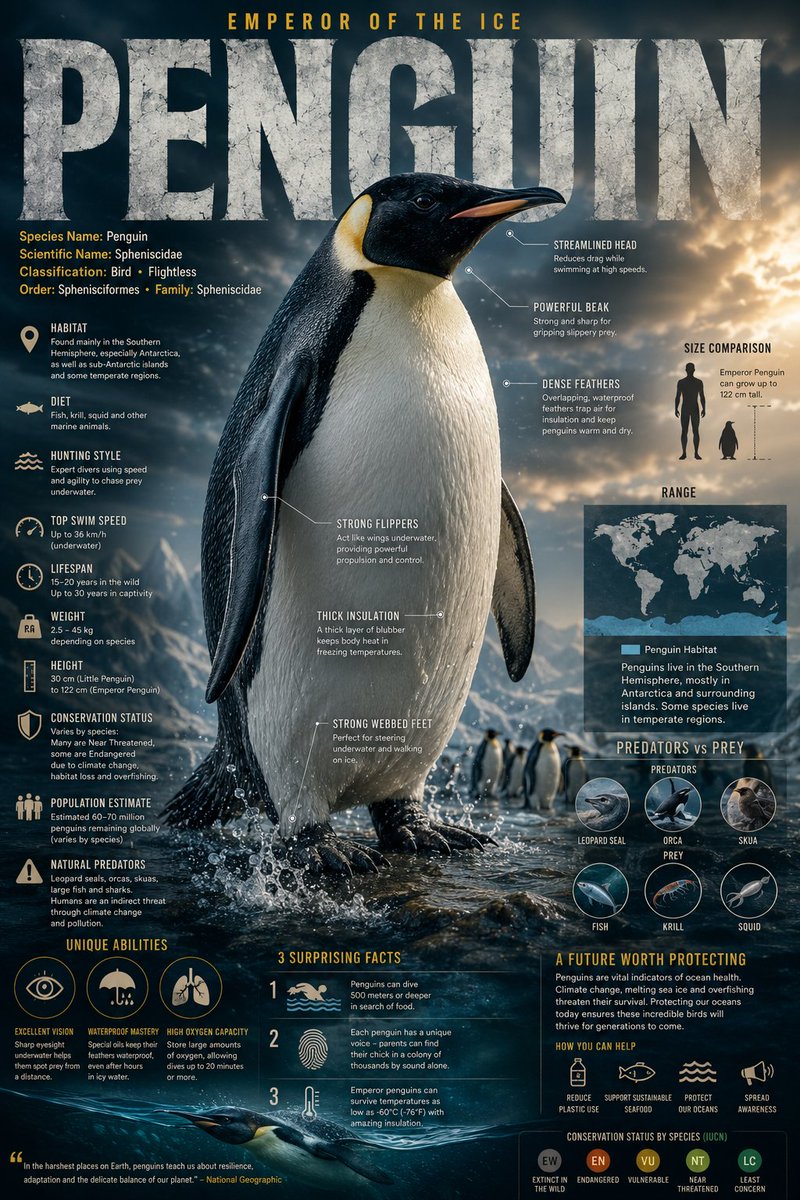 GPT Image 2 动物信息图海报 🐾✨, 图片 2