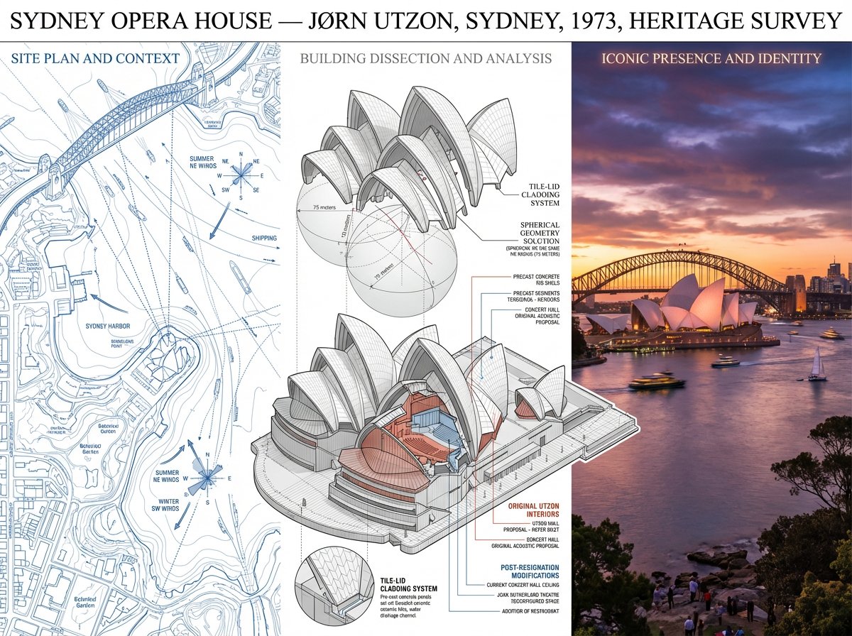 为一个 [BUILDING OR STRUCTURE]（建筑或构筑物）创建一份保护建筑师测绘图板，以 [STYLE, ARCHITECT, P…, 图片 1