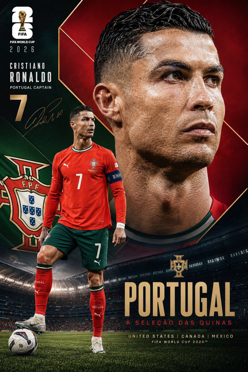 超精细高级版2026年FIFA世界杯海报设计,以[PLAYER NAME]作为[COUNTRY]队长登场,采用专业体育编辑级精准构图,占据右侧…, 图片 1