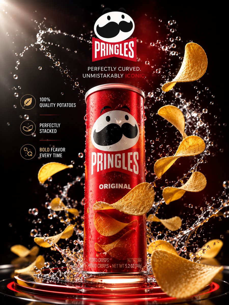 为一家著名零食品牌打造一款超高端奢华风格广告海报,由世界顶级平面设计师、奢侈品牌专家以及屡获大奖的广告艺术总监亲自操刀设计。将产品作为视觉主角…, 图片 3