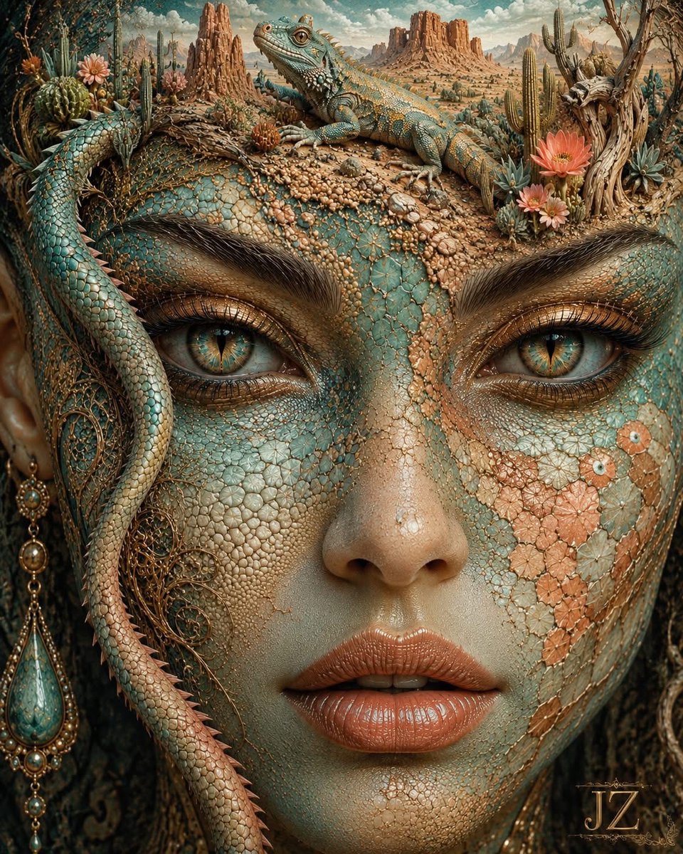 一幅杰作、超精细、高质量的波普超现实主义特写肖像,描绘一位美丽的女性,从颈部以上展示,她的面部充满整个画面,采用大胆、沉浸式的构图,同时保持所…, 图片 2