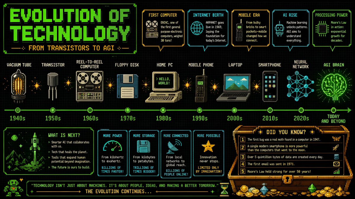 A retro pixel art style infographic poster in 16:9 horizontal format about the …