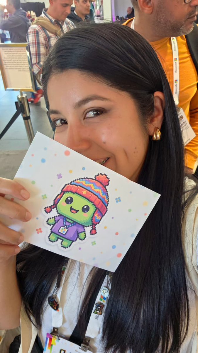 the Fabric mascot as Peruvian Build staff — pixel art, chullo, purple staff shi…