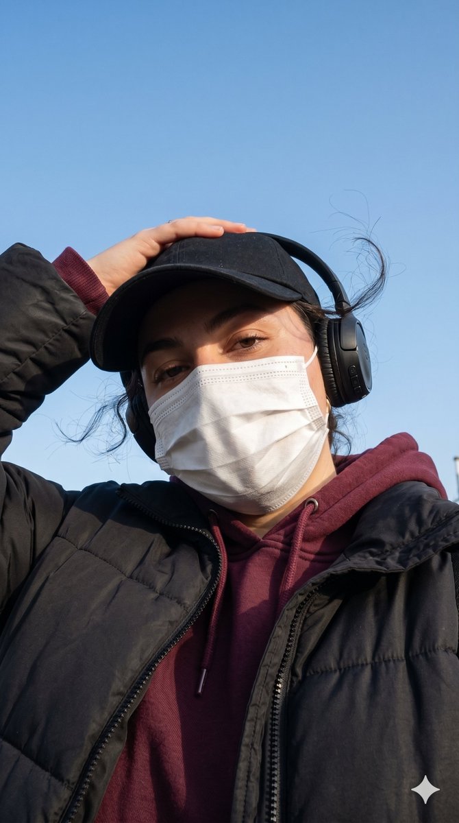 创作一张特写都市Z世代街头人像,灵感来自日本街头摄影、当代青年文化影像、抓拍式社交媒体美学以及现代生活方式编辑风格。画面呈现休闲、酷感、独立且…, 图片 1