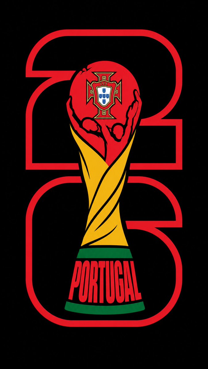 以大胆、扁平、排版插画的风格创建一个 2026 年 FIFA 世界杯国家变体徽章。完全保留官方 2026 年 FIFA 世界杯堆叠标识：数字“…, 图片 4