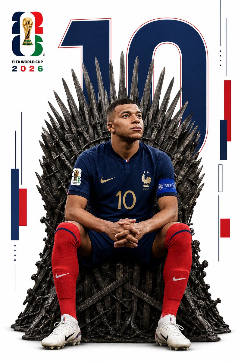 2026年FIFA世界杯 英雄宝座 体育艺术作品。🧵 https://t.co/iRVpqgWXoC, 图片 2