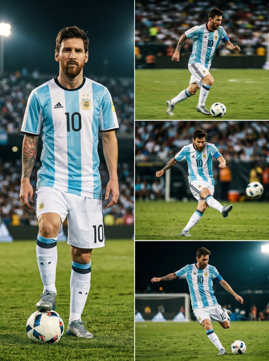四个画面。一位传奇。🇦🇷, 图片 1