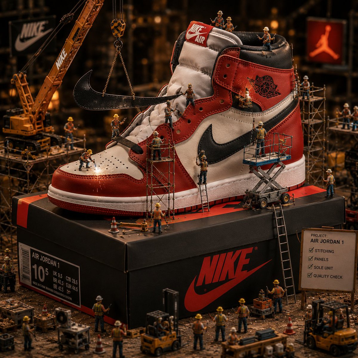Nike 运动鞋组装项目, 图片 1