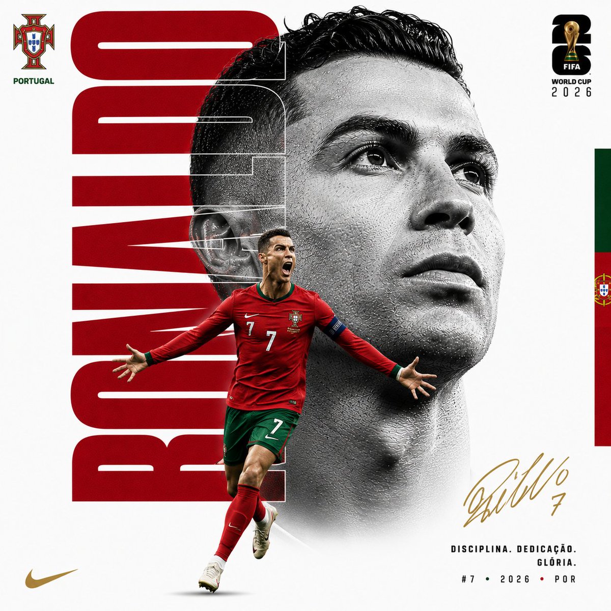 创作一张奢华版 FIFA 世界杯编辑风格海报。纯白背景。不要体育场、不要观众、不要烟雾、不要杂乱背景。极简奢华运动海报。1:1 长宽比。, 图片 1