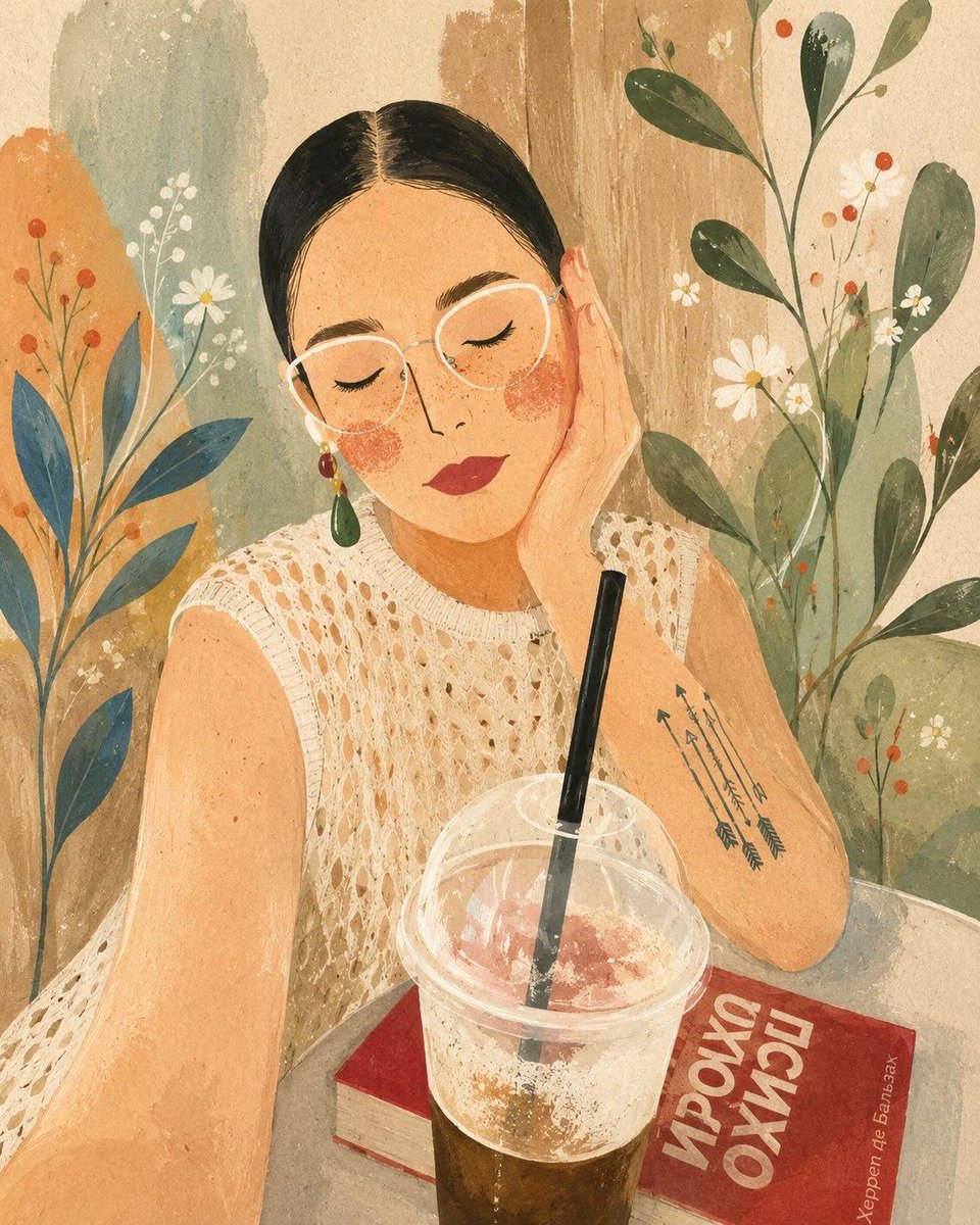 基于以下艺术风格,创作一幅风格化的水彩与水粉插画。不要凭空编造新场景,请使用这些准确的视觉特征来转换用户的参考照片:, 图片 2