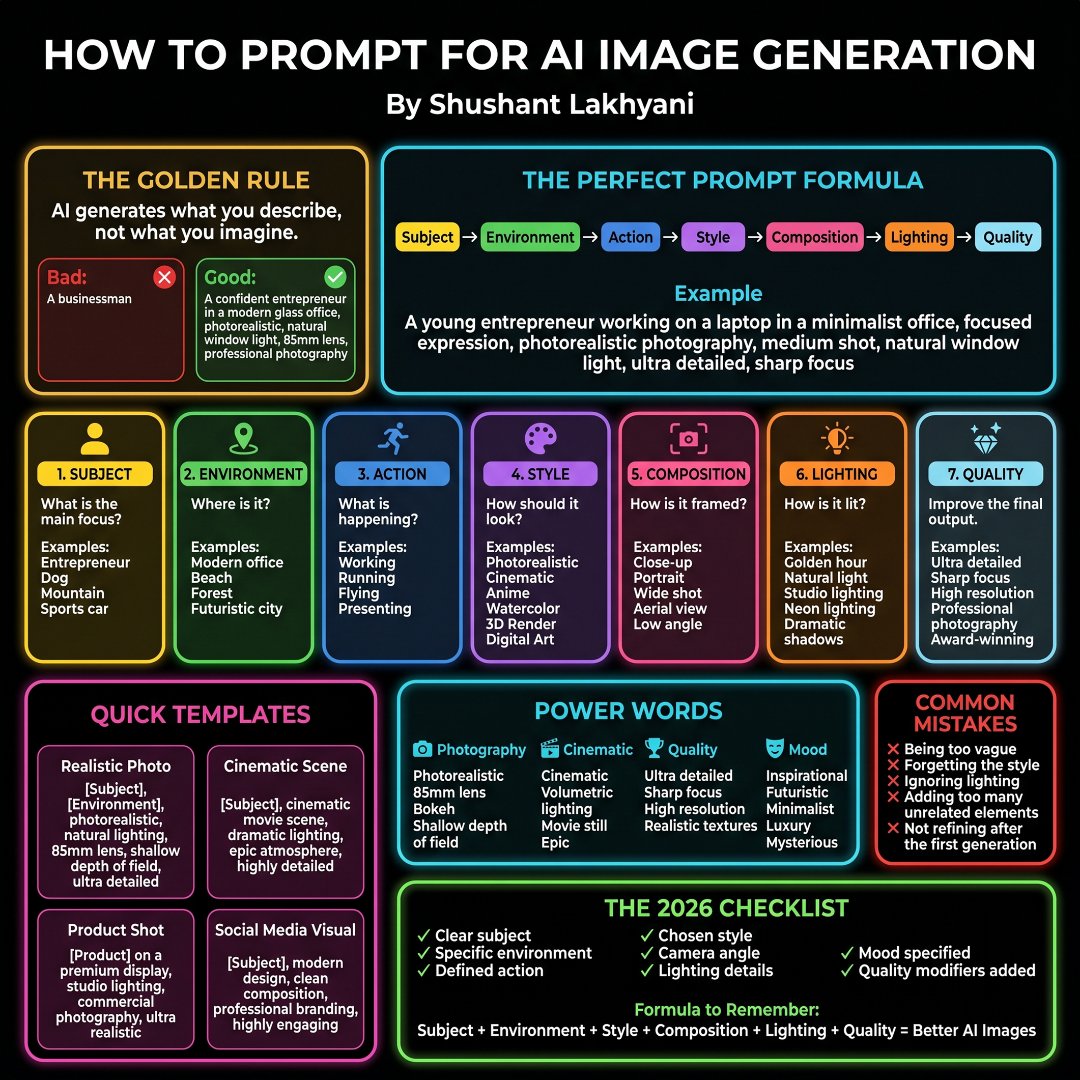 99% people think AI image quality comes from the model. The truth is: it comes …