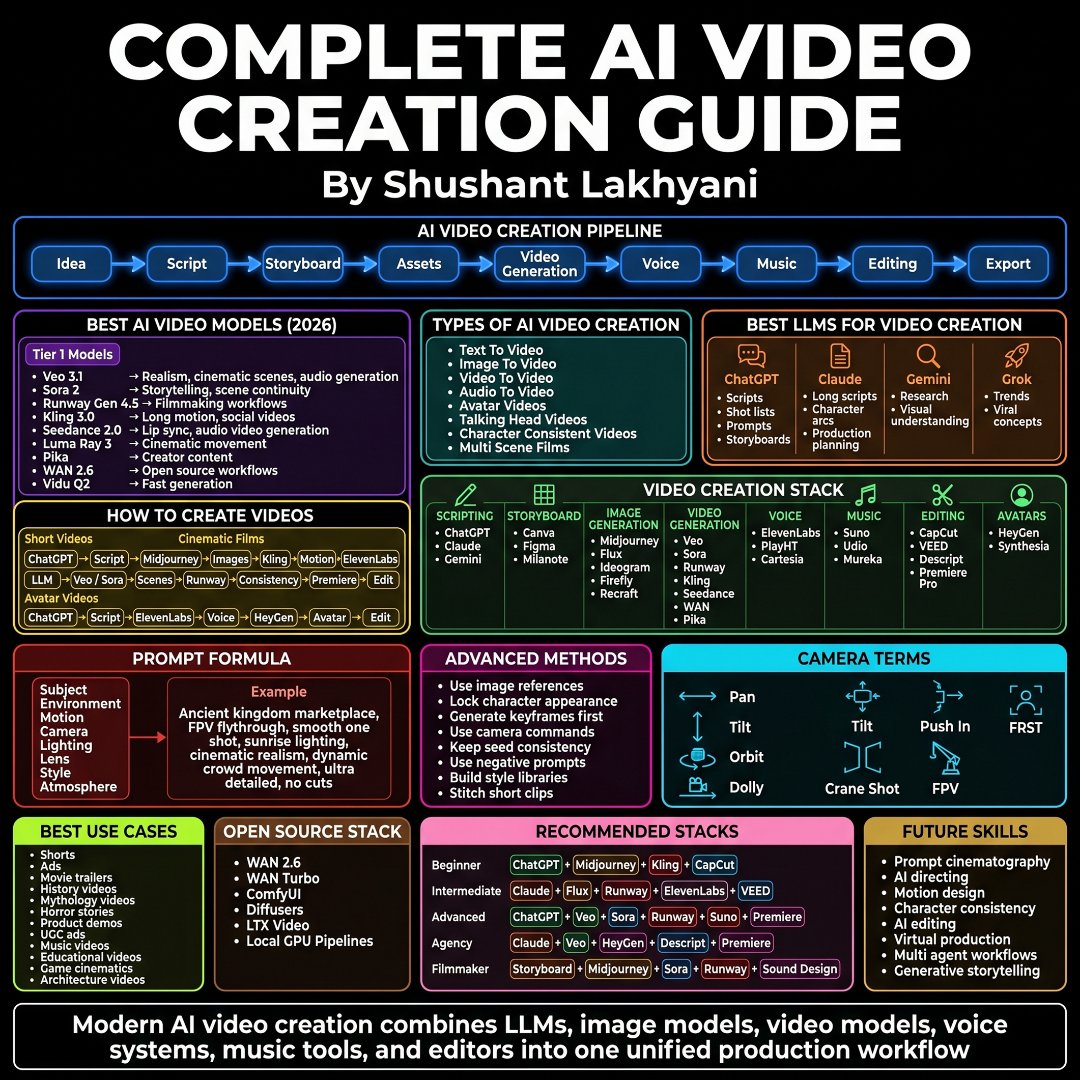 Most people use AI video tools. Very few know how to build a complete AI video …