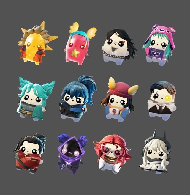 based on the template from the first image make the same style of character fro…