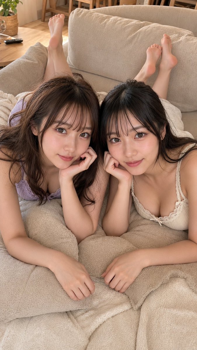 女友達とソファーでゴロゴロガチャ😍, 图片 2