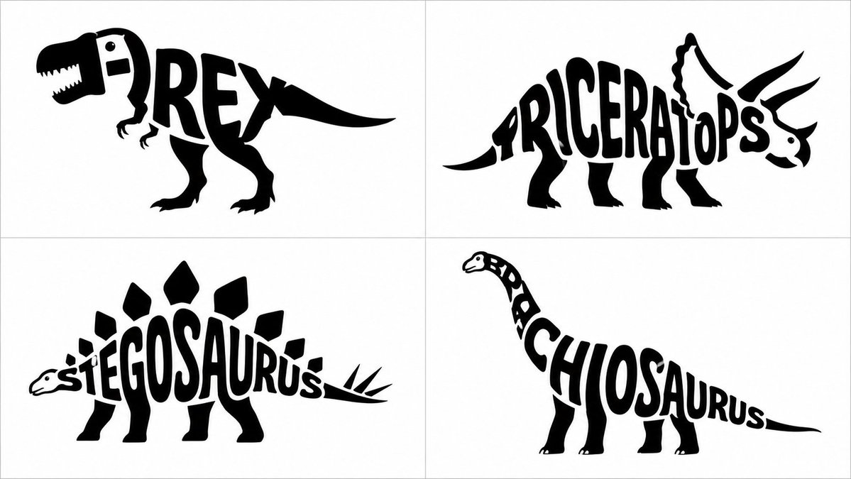SELECT calligram FROM typographic_zoology WHERE word = '[ANIMAL]' -- OC…, 图片 1
