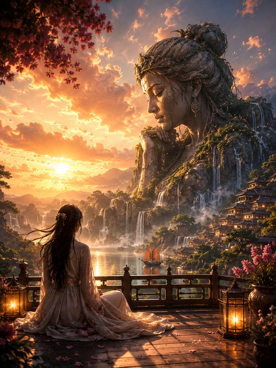 创作一幅超写实电影级奇幻艺术作品，画幅比例为竖向 4:5。, 图片 1