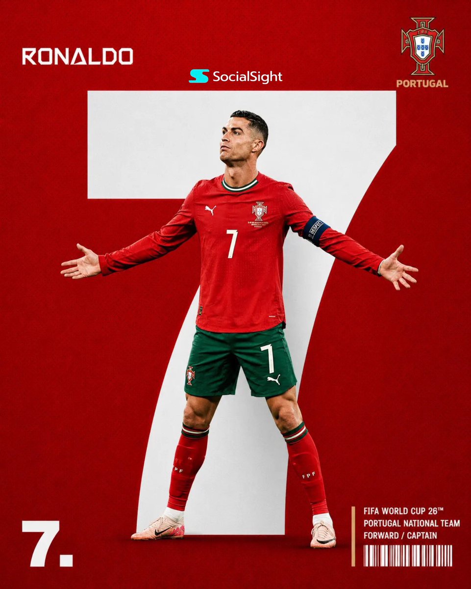 创作一张现代国际足联世界杯（FIFA World Cup）活动风格的顶级体育编辑海报。构图以一名全身职业足球运动员为中心，他自信地站立，双臂张…, 图片 1