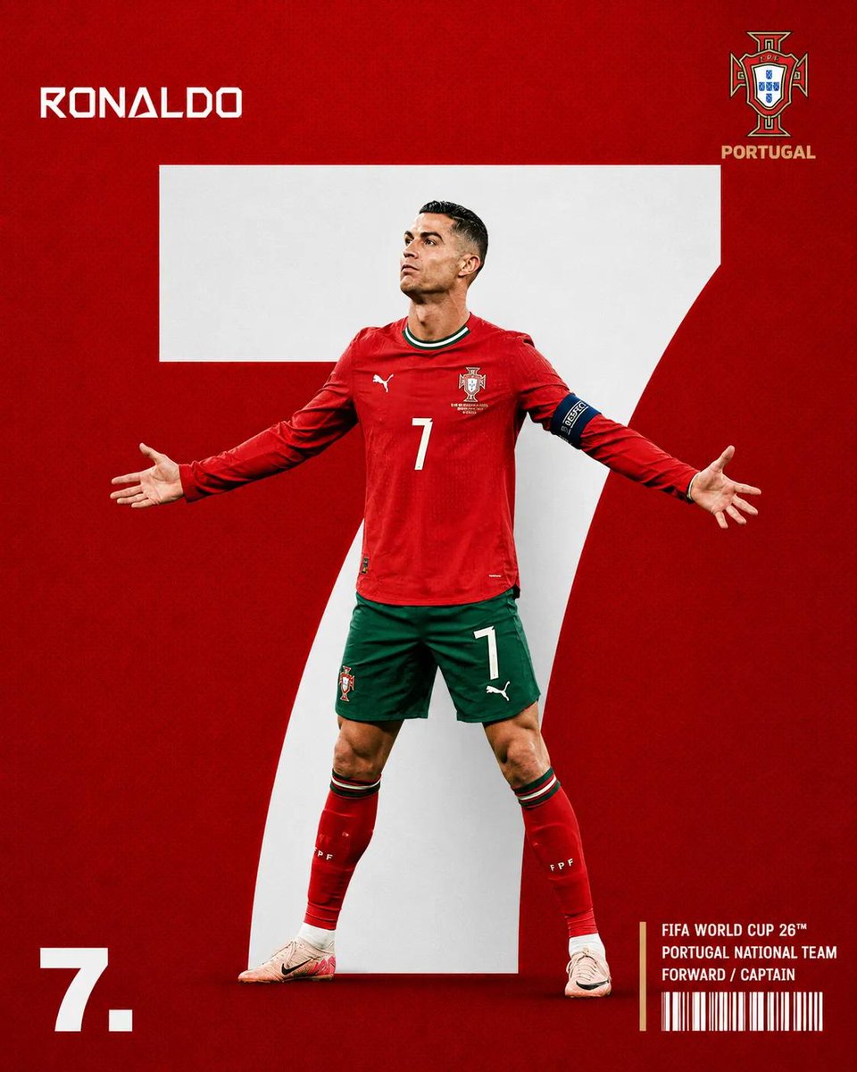 创作一张高级感 FIFA 世界杯球员海报，采用大胆极简的运动编辑美学。, 图片 1