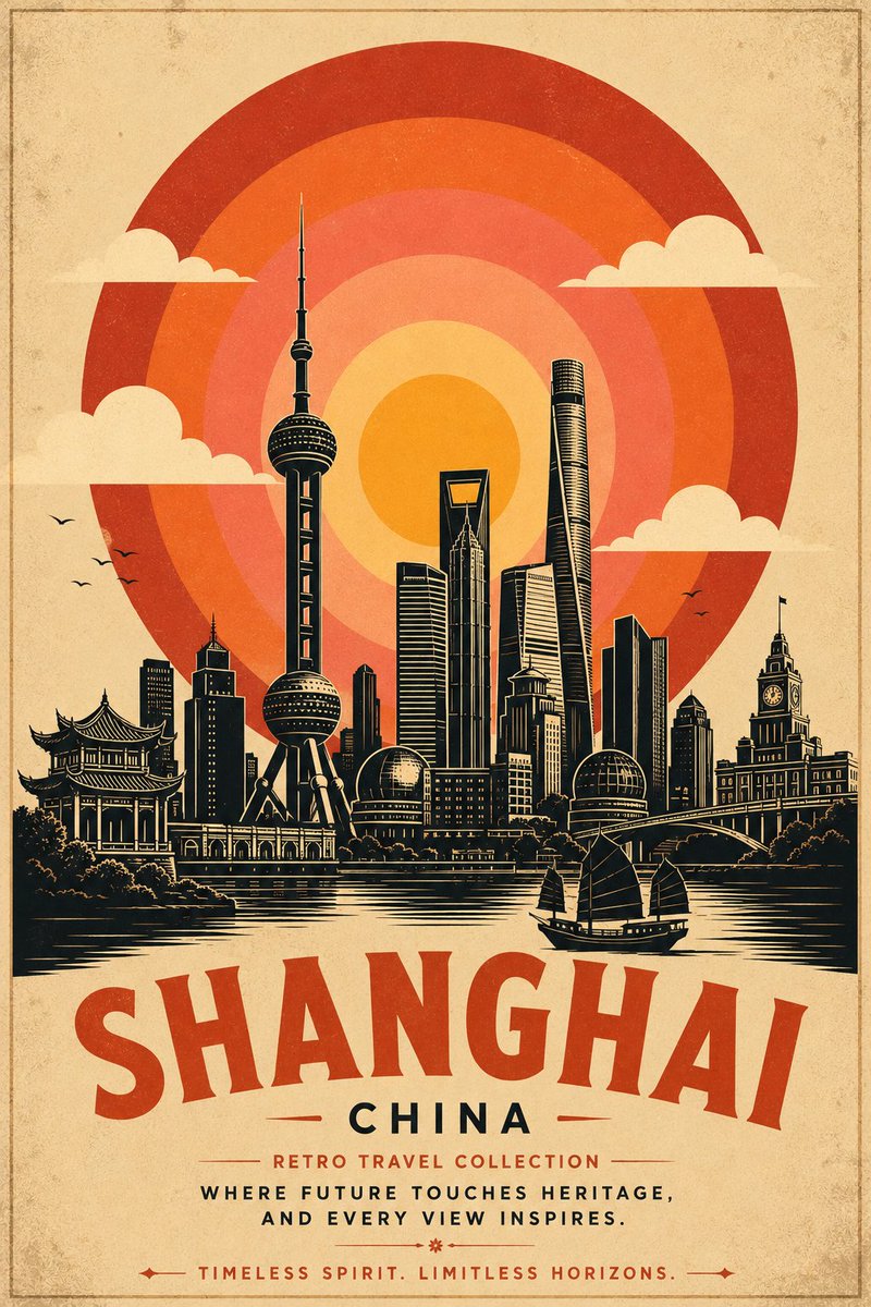 为 [DESTINATION]（目的地）制作一张高端复古旅行海报，采用永恒的中世纪现代图形设计风格。, 图片 2