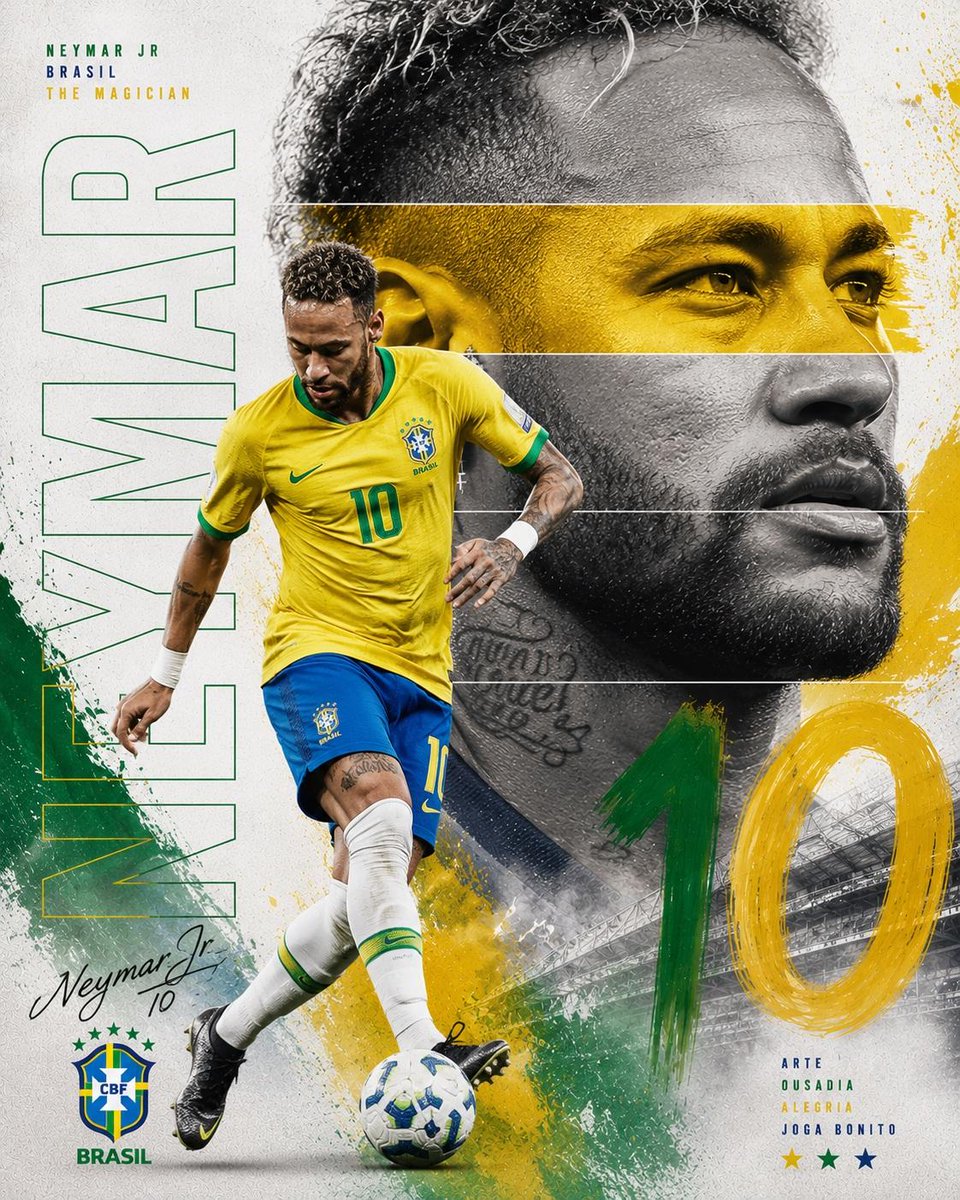 创作一张高端体育海报,采用 Nike × FIFA世界杯编辑级广告大片风格。以一位传奇足球运动员作为主角,采用充满力量感的全身动态动作姿势,叠…, 图片 3